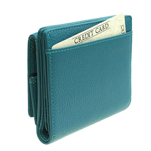 二つ折り財布 牛革 本革 BOX型 小銭入れ付き 札入れ ミニ財布 ショートウォレット 軽量 ROMANO(ロマノ) 5302