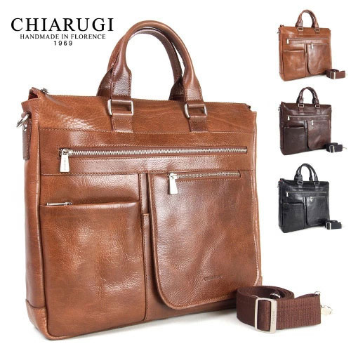 2wayビジネストートバッグ | CHIARUGI キアルージ イタリア製(Made in Italy) 牛革 Art.94651