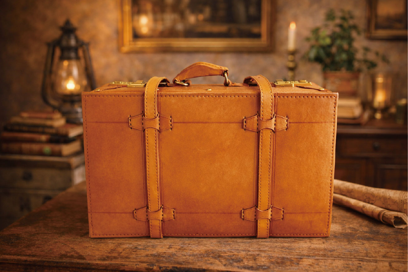 ヌメ革トランクケースの特徴