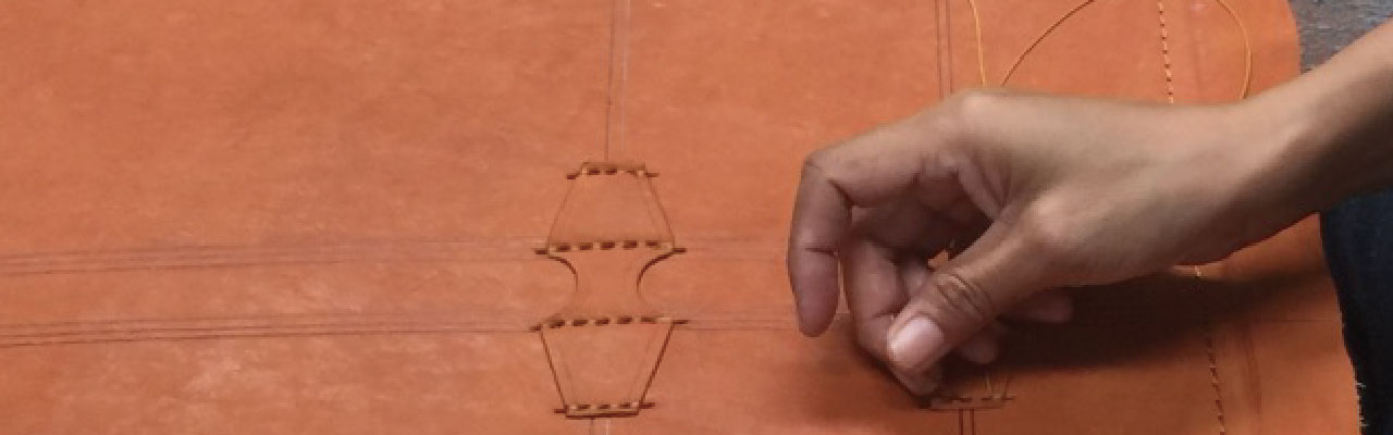 ヌメ革の製作工程