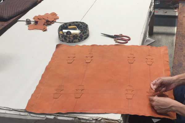 ヌメ革の製作工程