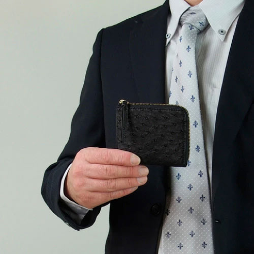 L字ファスナー財布 小銭入れ